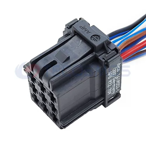 Waterproof Wire Connector Harness Plug for VW AUDI 9 Pin Female 4F0972709 1418553-1 - image 4
